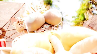 Zeraora loves to ride her cowgirl style while getting fucked in the ass!