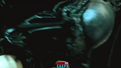 Busty Space Babe Battles Tentacled Beast on Alien World!