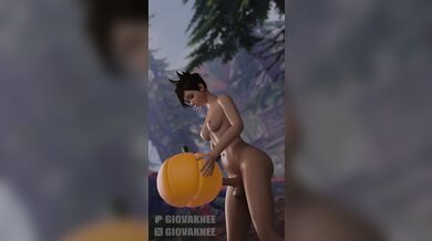 [Futa] Tracer Plays with Fuck'O Lantern