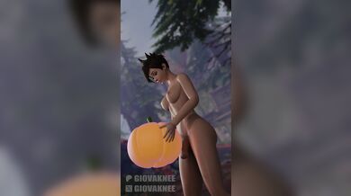 [Futa] Tracer Plays with Fuck'O Lantern