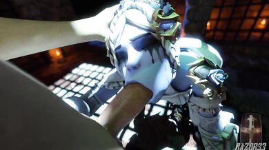 Ghostly Blowjobs from the Widowmaker's Bride