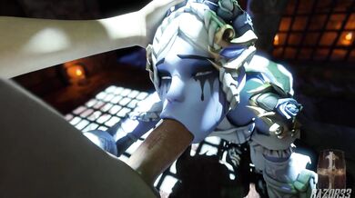 Ghostly Blowjobs from the Widowmaker's Bride