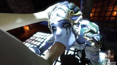 Ghostly Blowjobs from the Widowmaker's Bride