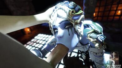 Ghostly Blowjobs from the Widowmaker's Bride