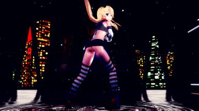Cumming hard with Shimakaze's big ass in 'Layin Low' - the latest MMD R15 hentai porn!