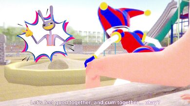 Digital Pompii Clap Their Amazing Digital Circus Porn