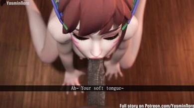D.Va's Big Dick Obsession