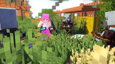 Fucking Pink Elf Gets Banged by a Monster in an Animated Adventure