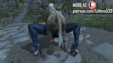 Eleanor's Bestial Gangbang: Doggy Style with a Canine and Goat-on-Goat Action!