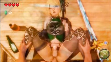 Fucking Link's Epic Adventure to Please Princess Zelda with His Giant Sword and Magic Spells.