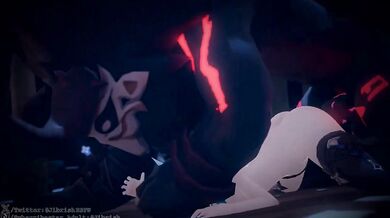 Mitachurl Takes on Two Hot Babes in Genshin Impact: A Hardcore Threesome with Mika and Eula!