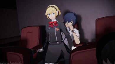 Aigis' Tight Vaginal Grip on a Throbbing Cock in the Backseat of a Car