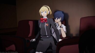 Aigis' Tight Vaginal Grip on a Throbbing Cock in the Backseat of a Car