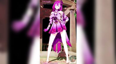 Sexy Striptease - Griseo's Naughty Moves in Honkai Impact 3rd!