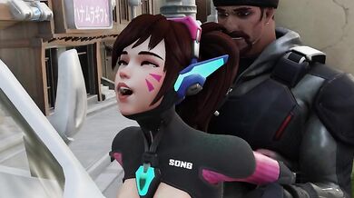 D.Va Getting Fucked Teaser Animation: All She Wants is a Good Dicking