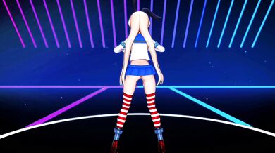 Busty Tomboy Fucks Hard in MMD R18 Hentai Video!