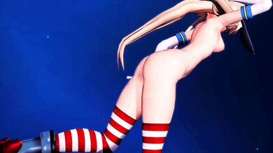 Busty Tomboy Fucks Hard in MMD R18 Hentai Video!