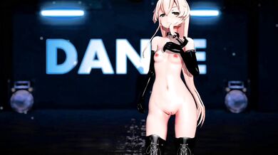 Sailor Shimakaze's Steamy Summer Adventure [Uncensored MMD]