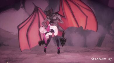 Vivi's Island Adventure Gone Wrong: Giant Bats Assault Her!