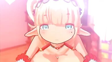 The Naughty Elf's Titty Fucking: A Desk Job Gone Wrong