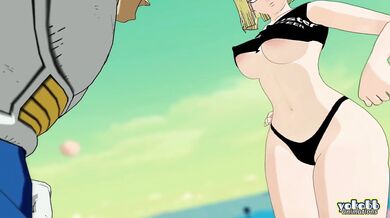 Android 18's Ball-Busting Bonanza [YokoBB]