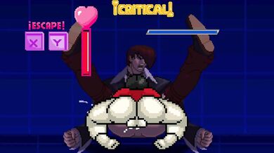 Yagami Iori butt-f*cked by insatiable MUGEN slut, Noroko