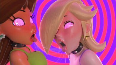 Princess Rosalina's Anal Compilation in 3D HD