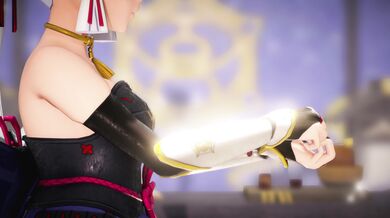 'Sexy Ayaka Strips and Gets Fucked in the Heavenly Garden (000MMD)'