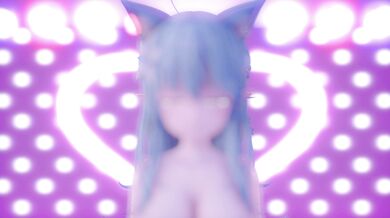 Lamy's Horny Dance, Nude with Feline Ears [ブラン]