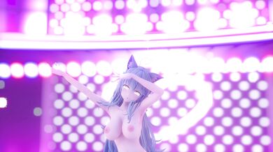 Lamy's Horny Dance, Nude with Feline Ears [ブラン]