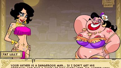 Lola's First Handjob in Princess Trainer: Episode 6