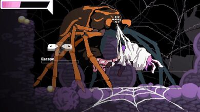 - Big Spider vs Bunny Girl in Interracial Cave Porn - Udonge and the Interspecies Foursome: The Bunny, The Spider, The Alien, and The BeastIn this hentai porn video, a bunny girl is attacked by a giant spider monster that has one thing in mind – to fil
