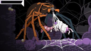 - Big Spider vs Bunny Girl in Interracial Cave Porn - Udonge and the Interspecies Foursome: The Bunny, The Spider, The Alien, and The BeastIn this hentai porn video, a bunny girl is attacked by a giant spider monster that has one thing in mind – to fil