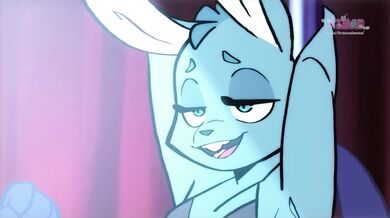 Bunny Fucked on a Pole [Rabbit on a pole]