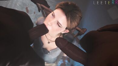 Tomb Raider Lara Croft's Captured and Dominated by a Black Man in 'Blacked'