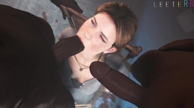 Tomb Raider Lara Croft's Captured and Dominated by a Black Man in 'Blacked'