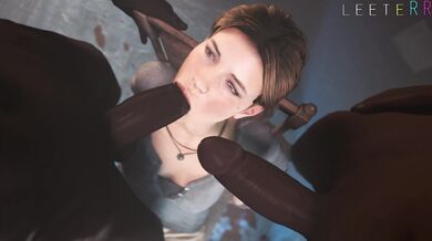 Tomb Raider Lara Croft's Captured and Dominated by a Black Man in 'Blacked'