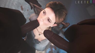 Tomb Raider Lara Croft's Captured and Dominated by a Black Man in 'Blacked'