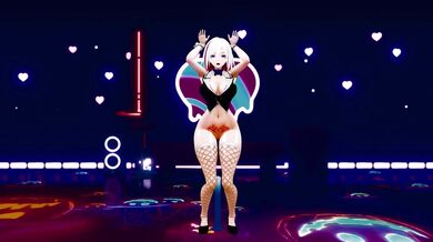 Crazy Rabbit Gets Naughty with a Sexy Topaz and Her Big Tits!