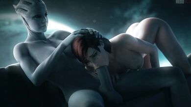 Tentacle Gangbang with Futanari Sluts in a Necrophilia Orgy