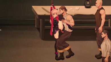 Vivi's Unfortunate Adventure on the Magical Island - The Curse of the Lost Girl and Her Gangbang Encounter with Brutal Bandits