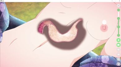 Sexy Slut Swallows the Meat of Her Lover in Isari Vore Scene