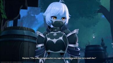Deep Throat Slut Anna Anon Sucks and Fucks with No Voice Acting in 'Drow BG3'