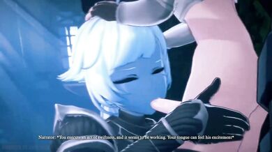 Deep Throat Slut Anna Anon Sucks and Fucks with No Voice Acting in 'Drow BG3'