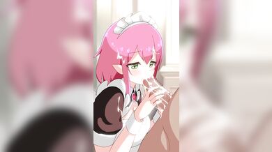 A Hot Hentai Adventure with the Maid in POV