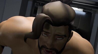 Mei Wiggleys Hanzo's Balls Off!