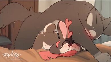 The Wolf and the Akita: A Tale of Best Friends with Benefits