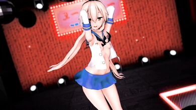 Uncontrollable Urges: Shimakaze in 2 minutes of Raw, Unbridled Lust [MMD R18]