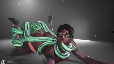 Tentacles of Desire: Yen's Saucy Salivarius Adventure