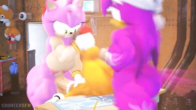 Amy & Wave's Tail-Smashing Orgy